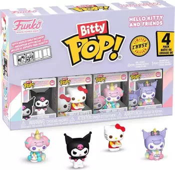 Funko Bitty Pop! Hello Kitty And Friends 4-Pack Series 3