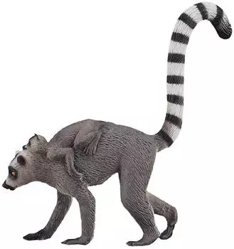 Mojo Lemur mit Jungtier