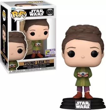 Funko Pop! Star Wars - Young Leia with Lola N&deg;659