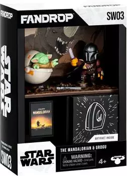 Moose Toys Fandrop Star Wars The Mandalorian & Grogu SW03