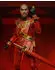 NECA Flash Gordon (1980) Ming with Red Military Outfit (18 cm)