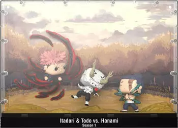 Funko POP! - Jujutsu Kaisen - Itadori & Todo Vs Hanami Moment Deluxe