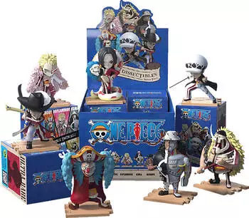 Mighty Jaxx Freenys Hidden Dissectibles One Piece Series 4 Warlords Edition Actionfigur Mehrfarbig