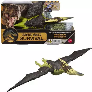 Mattel Jurassic World: Survival Actionfigur Wild Roar Pteranodon