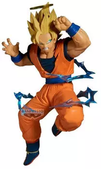 Banpresto Dragon Ball Z Match Makers PVC Statue Super Saiyan 2 Son Goku (vs Majin Vegeta) 15 cm