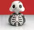 Numskull Tubbz PVC Figur Skeleton Halloween 1st Edition 10 cm