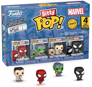 Funko Bitty Pop! Spider-Man 4-Pack Series 1