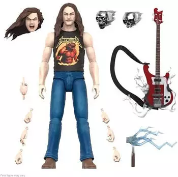 super7 Metallica Ultimates Wave 2 Cliff Burton Actionfigur 18cm (UL-MTLC-08663)