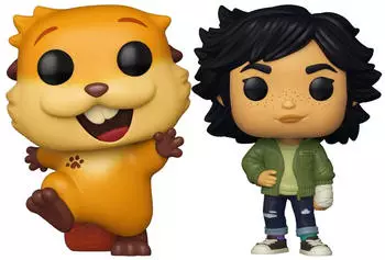 Funko POP! - Disney Pixar Hoppers - Mabel Beaver Figur 8-9,5 cm (Chase m&ouml;glich)