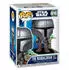 Funko POP! - Star Wars - The Mandalorian mit Grogu-Figur ca. 11cm