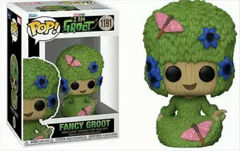 Funko Pop! Marvel Studios I Am Groot - Fancy Groot N&ordm;1191