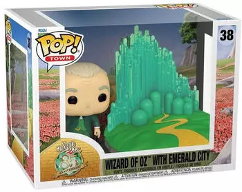 Funko Pop! Town: The Wizard of Oz - Emerald City with Wizard