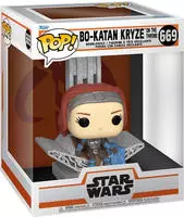 Funko 51795, Funko Star Wars: The Mandalorian POP! Deluxe Vinyl Figur Bo Katan