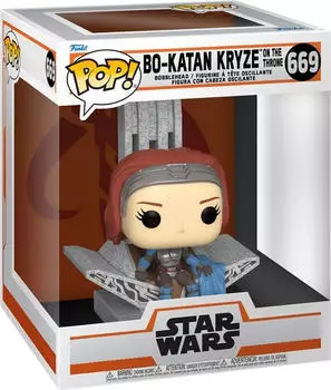Funko Pop! Star Wars - Bo-Katan Kryze On The Throne Bobblehead N&deg;669