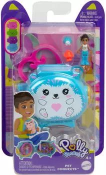 Polly Pocket Pet Connects Hedgehog (HXX23)