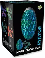 Drachenei "MagiX Dragon Egg RYKTOR", blau, Drachen 22,5 cm & Ei 8 cm