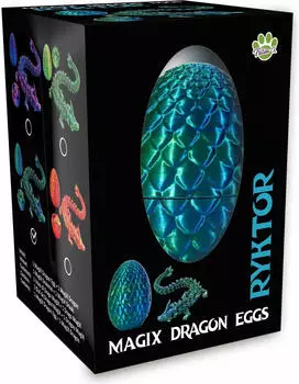 Triton-X Drachenei MagiX Dragon Egg RYKTOR blau (4260478819115)