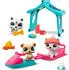 Bandai Littlest Pet Shop Snow Day 3 Animals and Accessories