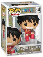 Funko One Piece Pop! Plus Animation Figur Luffy (egg) 9 Cm