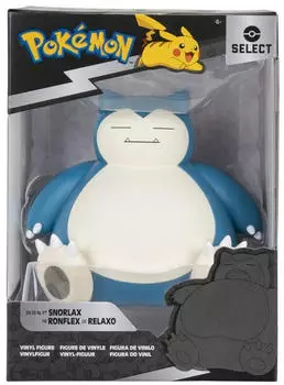 Jazwares Snorlax Select Vinyl-Figur 10,2cm (PKW4433)