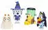 Famosa Pack Of 4 Figures Bluey 4 Models Random Shipping Assorted 6 Cm Gelb Kinder