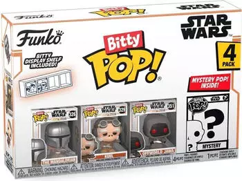Funko Bitty Pop! Star Wars The Mandalorian 4-Pack Series 2