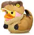 TUBBZ T-Rex Sammler-Vinyl-Gummiente Figur - Offizielles Jurassic World Rebirth