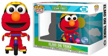 Funko Sesame Street Elmo Tricycle Rides Exclusive Multicolor