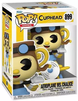 Funko Pop! Games: Cuphead - Aeroplane MS. Chalice N&deg;899