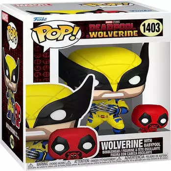Funko Pop! Marvel: Deadpool 3 - Wolverine with Babypool