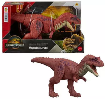 Mattel Jurassic World: Die Wiedergeburt Wild Roar Aucasaurus JGB88