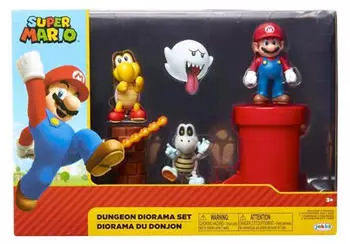 Jakks Pacific Super Mario Dungeon Diorama Set