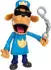 Dogman 13 cm Dog Man Figur mit Zubehör, Einheitsgröße