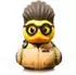 TUBBZ Mini: Ghostbusters - Egon Spengler Cosplaying Rubber Duck Vinyl Figure