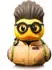 TUBBZ Mini: Ghostbusters - Egon Spengler Cosplaying Rubber Duck Vinyl Figure