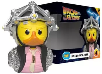 Numskull Zur&uuml;ck in die Zukunft Tubbz PVC Figur Doc Brown 1950s Boxed Edition 10 cm