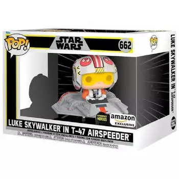 Funko Star Wars Luke Skywalker T-47 Airspeeder Ride Exclusive Transparent