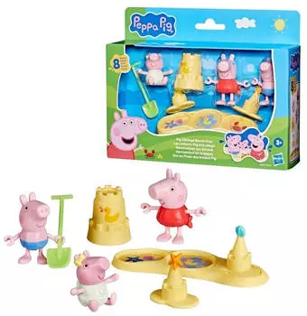 Hasbro PEP Peppa Pig Geschwister am Strand
