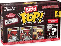 Funko 61658, Figur Marvel - Deadpool Sleepover 4-pack (Funko Bitty POP)