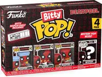 Deadpool - Bathtime Bitty POP! 4PK - Funko Pop - Mehrfarbig - Onesize - 100% PVC
