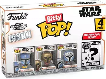 Funko Bitty Pop! Star Wars The Mandalorian 4-Pack Series 1