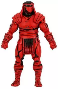 NECA Foot Enforcer rote und schwarze Version Actionfigur 18cm, Teenage Mutant Ninja Turtles Mirage Comics