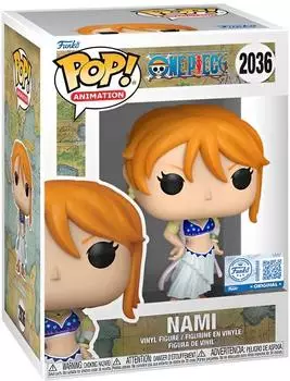 Funko POP! - One Piece POP! Animation Figuren OP- Nami (Alabasta) 9 cm