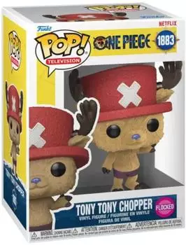 Funko POP! - One Piece (Netflix) - Tony Tony Chopper flocked-Figur ca. 11cm