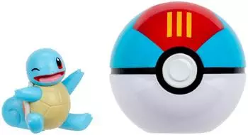 Pok&eacute;mon Clip N Go Schiggy mit K&ouml;derball (PKW4164)