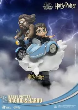 Beast Kingdom Toys D-Stage Diorama Hagrid & Harry, PVC, 15cm