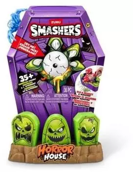 ZURU Smashers Mega Horror House, lila, Kinder (74124)