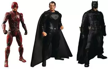 Mezco Toyz DC Justice League Deluxe One:12 Collective Stahl Boxed Set (MEZ76732)