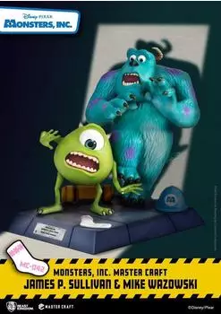 Beast Kingdom Toys Monsters Inc. Sully und Mike Master Craft (82388)