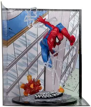 McFarlane Toys Spider-Man Posed Figure Ma&szlig;stab 1:10 (The Amazing Spider-Man #302) (14799)